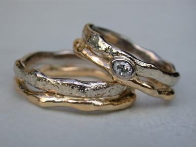huwelijks ringen Ring vermaakt trouwring toe gevoegd met diamant